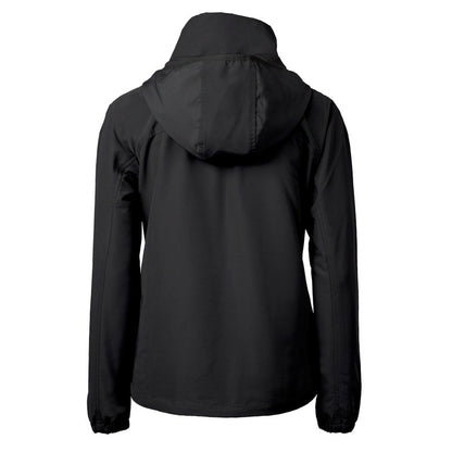 Buffalo Bills Cutter & Buck Women's Charter Eco Recycled Half-Zip Hoodie Anorak Jacket - Black for sale