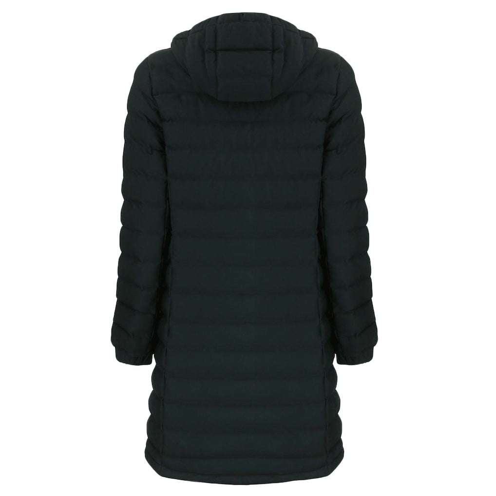 Buffalo Bills Cutter & Buck Women's Mission Ridge Repreve Eco Insulated Full-Zip Hoodie Long Puffer Jacket - Black on sale