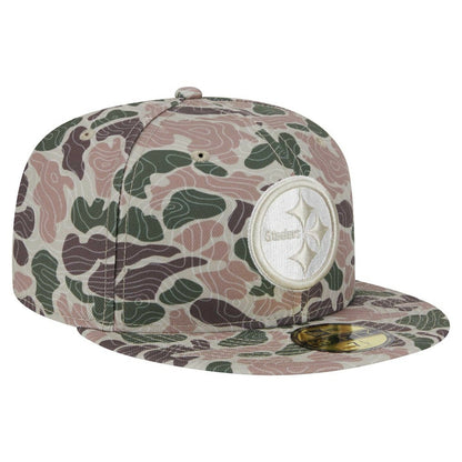 Pittsburgh Steelers New Era Geo Camo 59FIFTY Fitted Hat sale