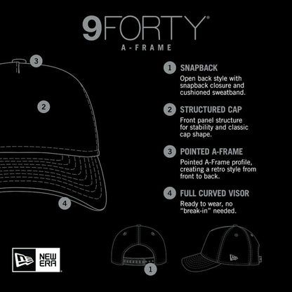 Miami Dolphins New Era Mystic 9FORTY A-Frame Adjustable Hat - Aqua sale