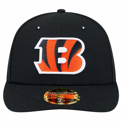 Cincinnati Bengals New Era Omaha Low Profile 59FIFTY Fitted Hat - Black online