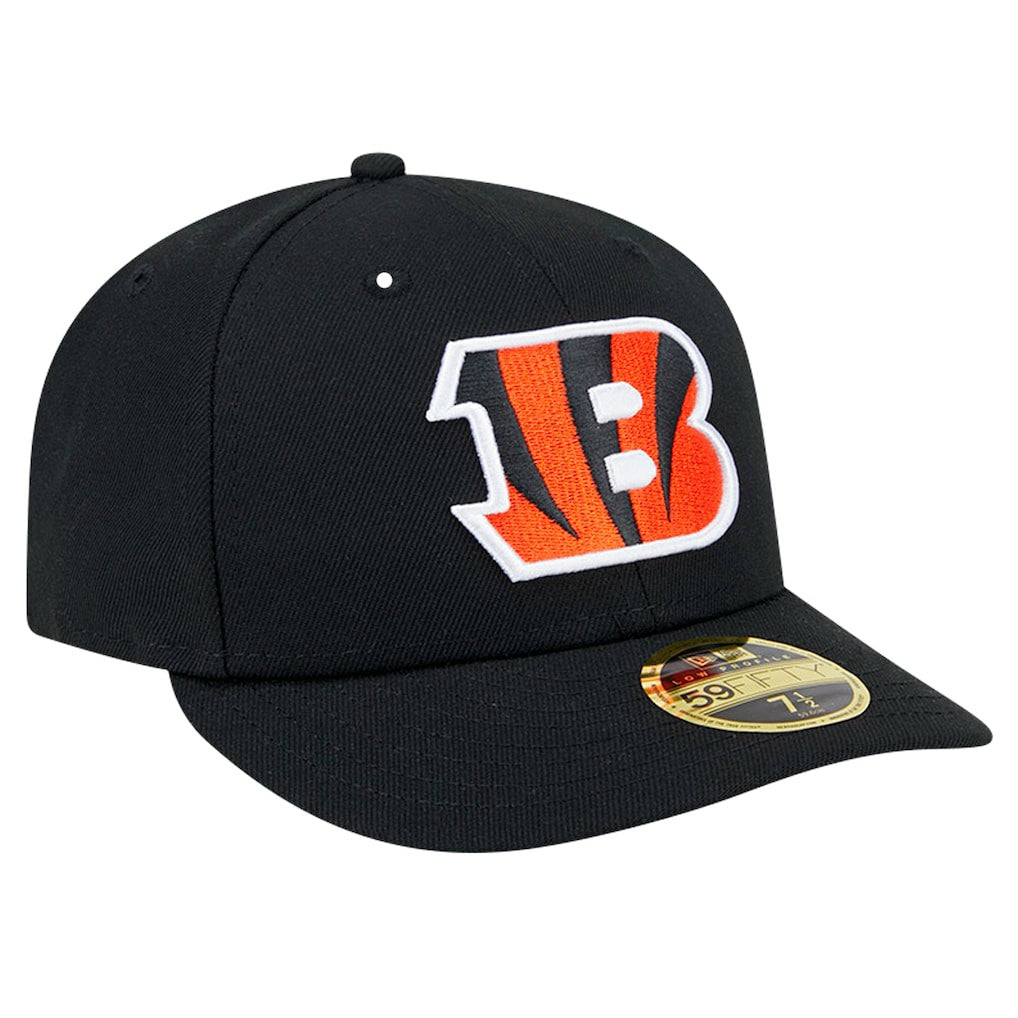 Cincinnati Bengals New Era Omaha Low Profile 59FIFTY Fitted Hat - Black online