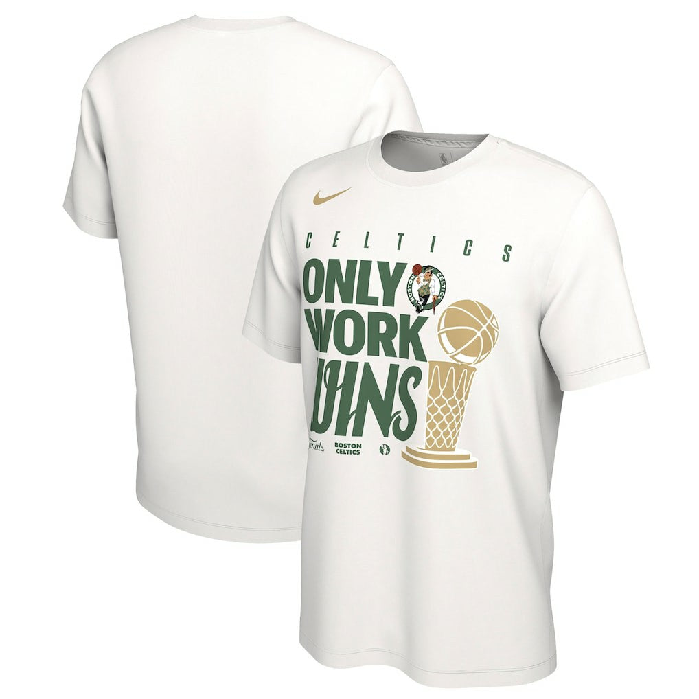 Boston Celtics 2024 NBA Finals Champions Big & Tall Parade T-Shirt - White | Nike on sale