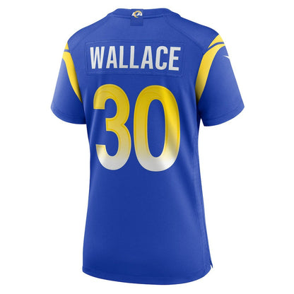 Josh Wallace Los Angeles Rams Women's Game Jersey - Royal | Nike cheap