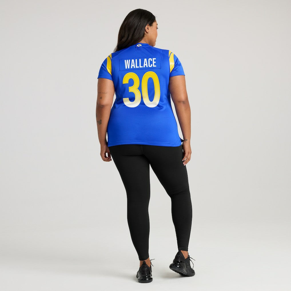 Josh Wallace Los Angeles Rams Women's Game Jersey - Royal | Nike cheap
