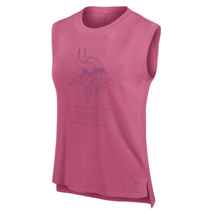 Minnesota Vikings Women's Studio Embrace Tank Top - Pink cheap