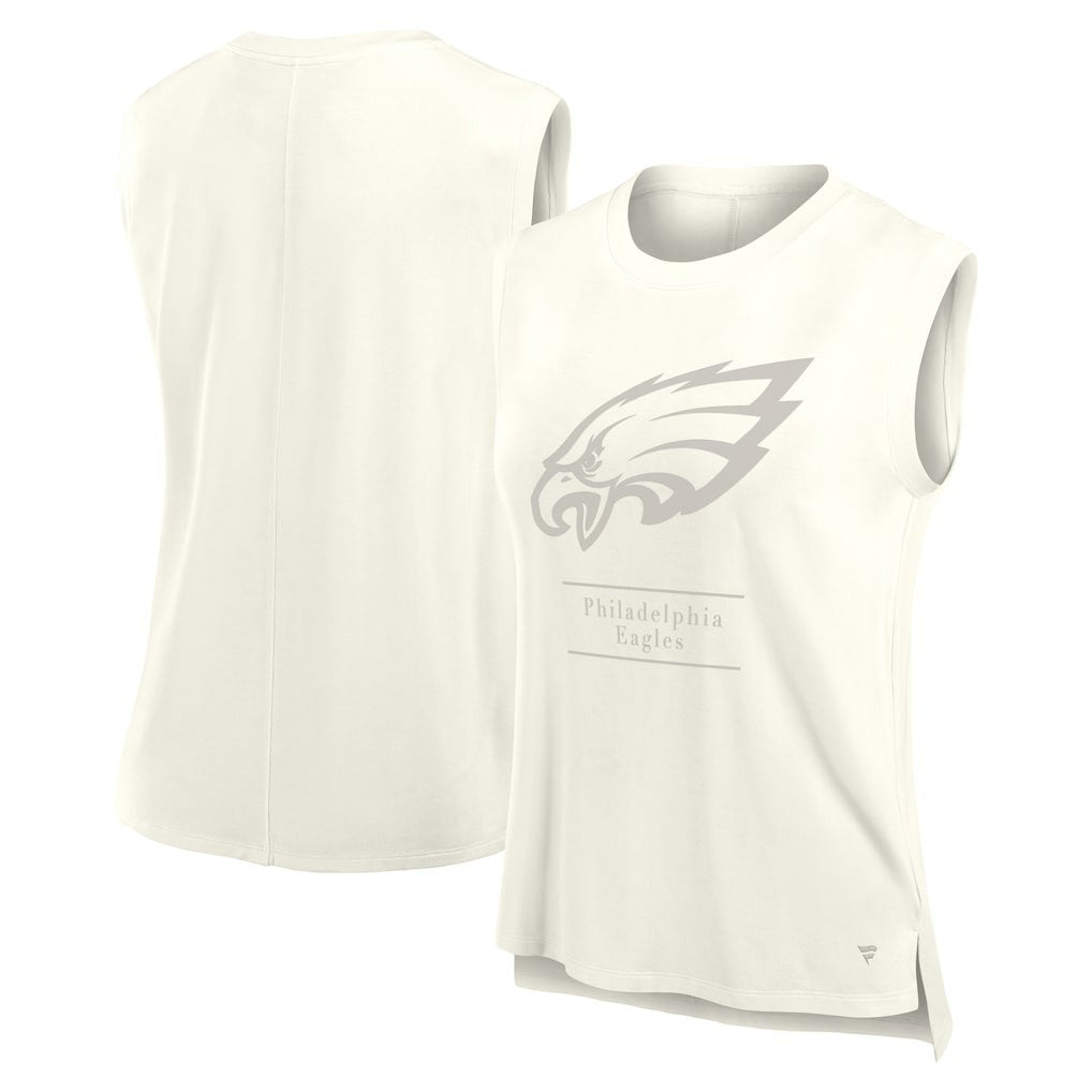 Philadelphia Eagles Women's Studio Embrace Tank Top - Cream sale