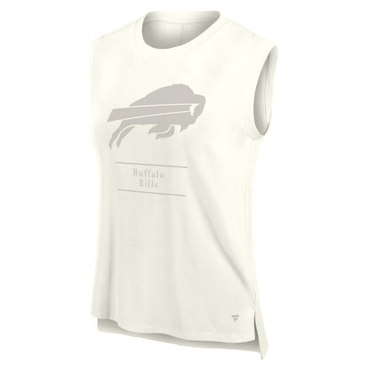 Buffalo Bills Women's Studio Embrace Tank Top - Cream on sale