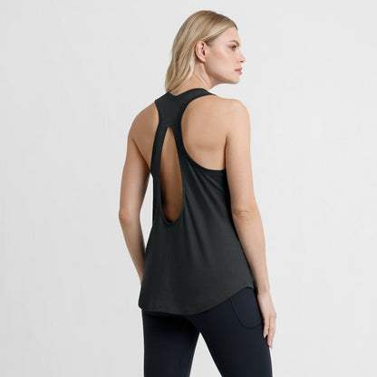 Las Vegas Raiders Women's Iron Fan Tank Top - Black cheap