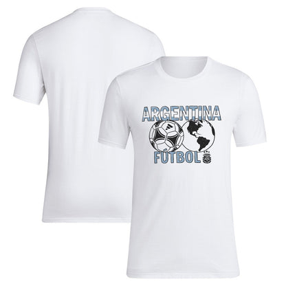 Argentina National Team Around The World T-Shirt - White | Adidas cheap