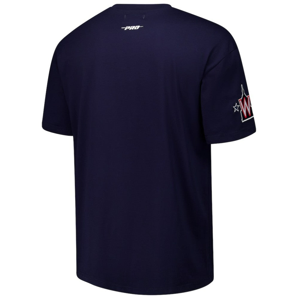 Washington Nationals Pro Standard Turn It Up Dropped Shoulder T-Shirt - Navy