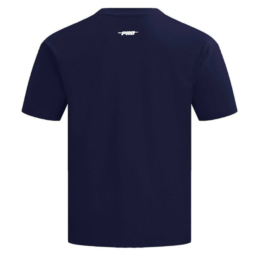 Tampa Bay Rays Pro Standard Turn It Up Dropped Shoulder T-Shirt - Navy