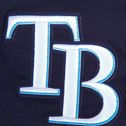 Tampa Bay Rays Pro Standard Turn It Up Dropped Shoulder T-Shirt - Navy