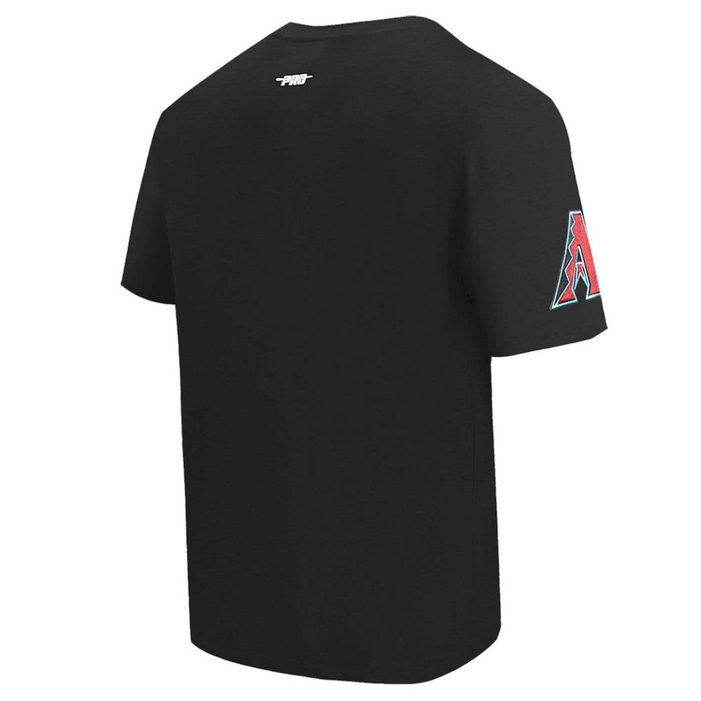 Arizona Diamondbacks Pro Standard Turn It Up Dropped Shoulder T-Shirt - Black