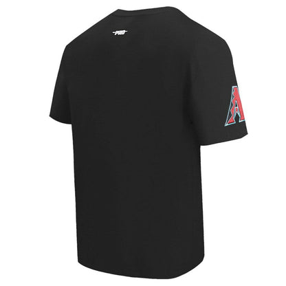 Arizona Diamondbacks Pro Standard Turn It Up Dropped Shoulder T-Shirt - Black