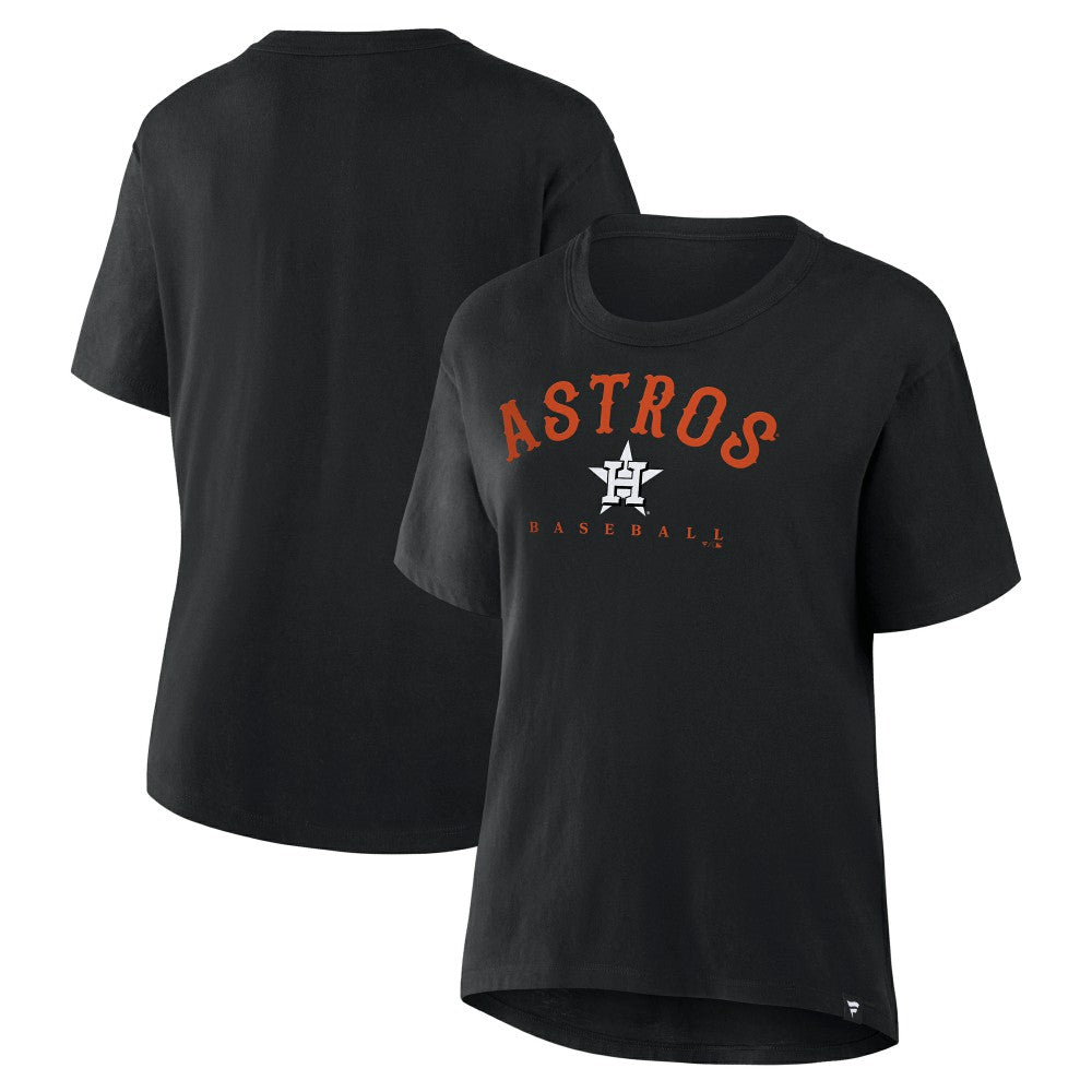 Houston Astros Women's Relaxed Fit Legacy T-Shirt - Black