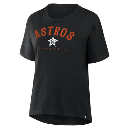 Houston Astros Women's Relaxed Fit Legacy T-Shirt - Black