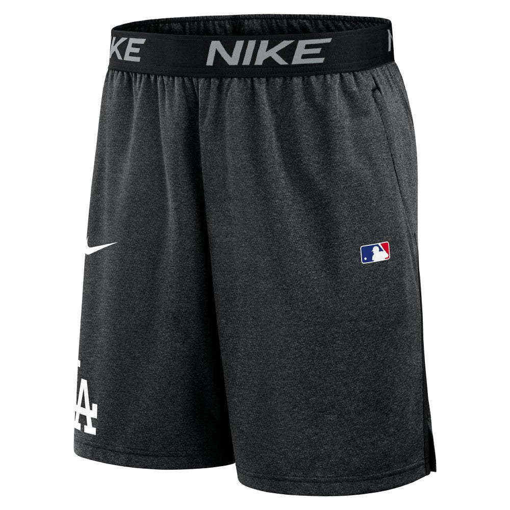 Los Angeles Dodgers Authentic Collection Performance Knit Shorts - Black | Nike