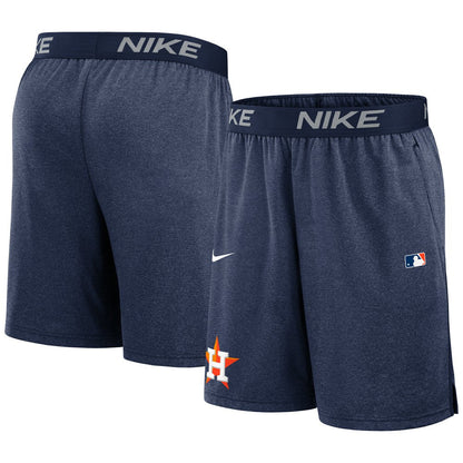 Houston Astros Authentic Collection Performance Knit Shorts - Navy | Nike