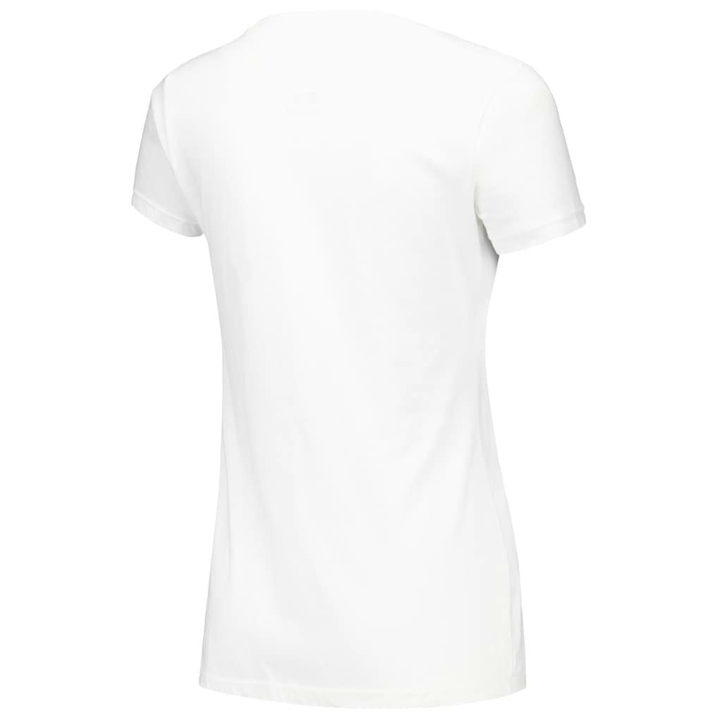 Dallas Mavericks Stadium Essentials Women's Sky High T-Shirt sale - White discount