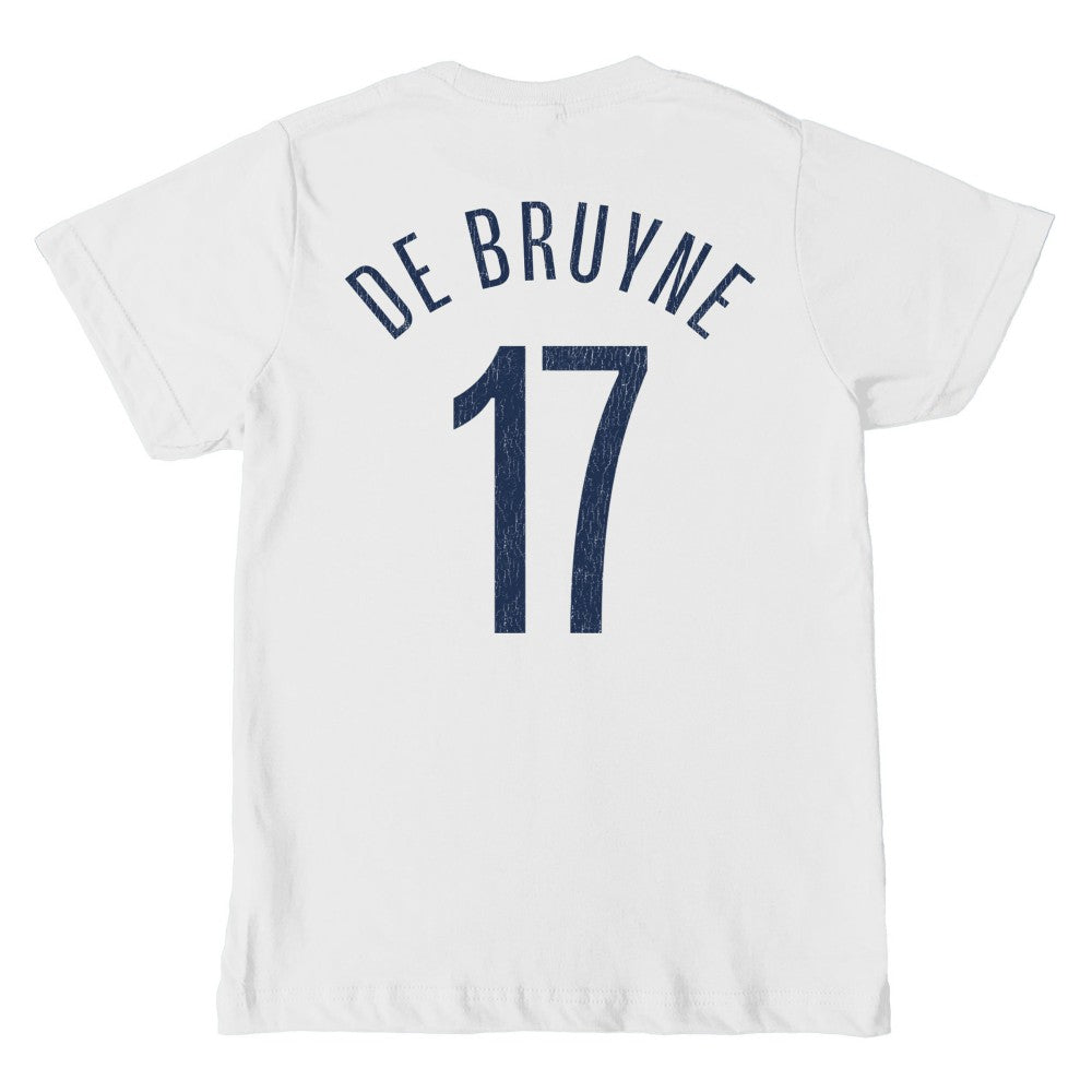 Kevin De Bruyne Manchester City 1863FC Youth Player T-Shirt - White sale