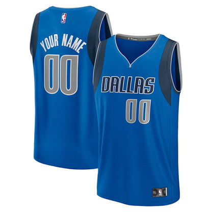Dallas Mavericks Fast Break Custom Jersey sale - Icon Editi- Blue | Fanatics sale