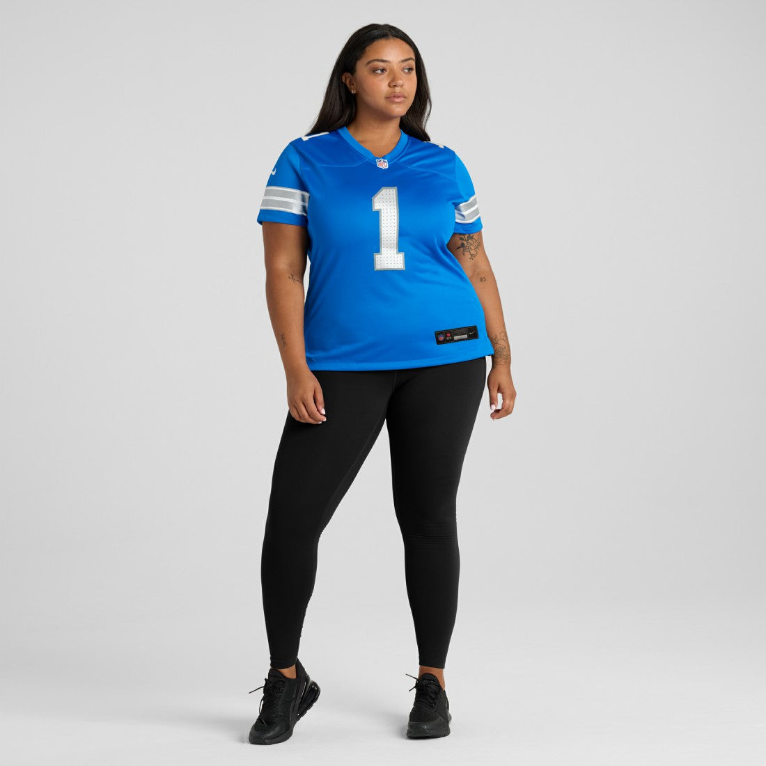 Number 1 Bride Detroit Lions Women's Game Jersey - Blue | Nike online