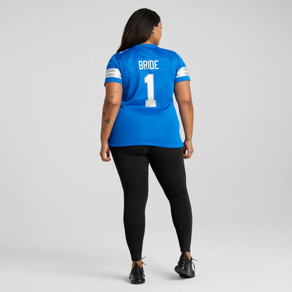 Number 1 Bride Detroit Lions Women's Game Jersey - Blue | Nike online