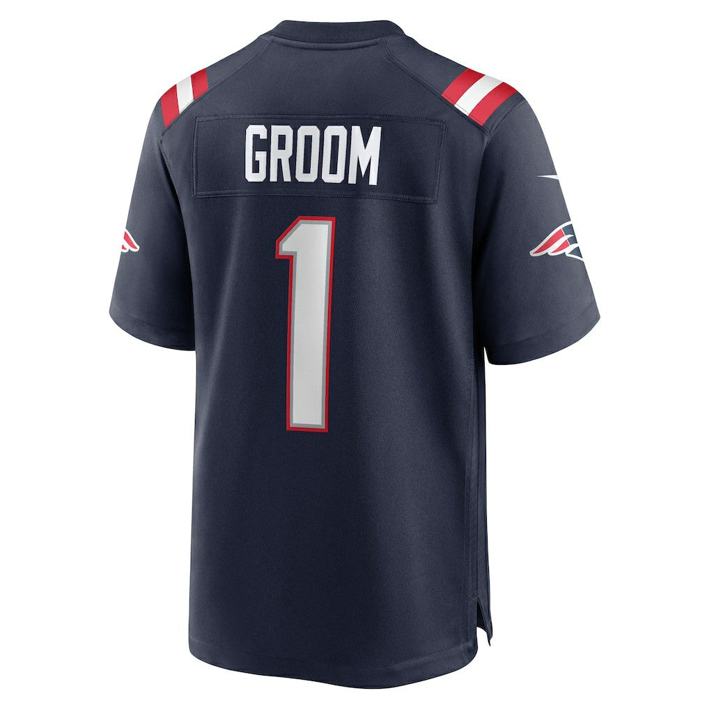 Number 1 Groom New England Patriots Game Jersey - Navy | Nike cheap