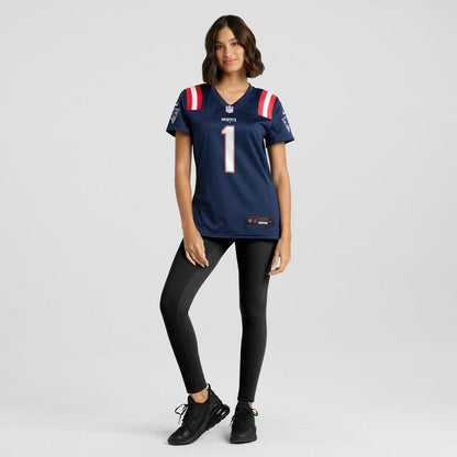 Number 1 Bride New England Patriots Women's Game Jersey - Navy | Nike online
