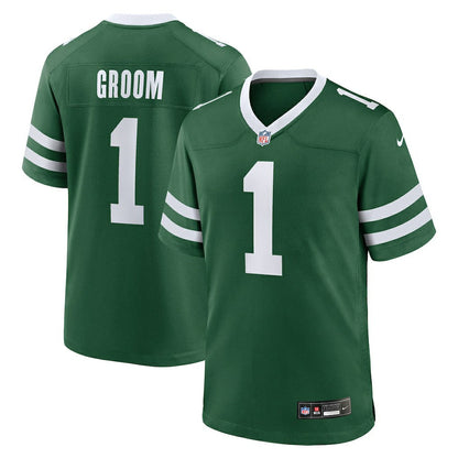 Number 1 Groom New York Jets Game Jersey - Legacy Green | Nike outlet