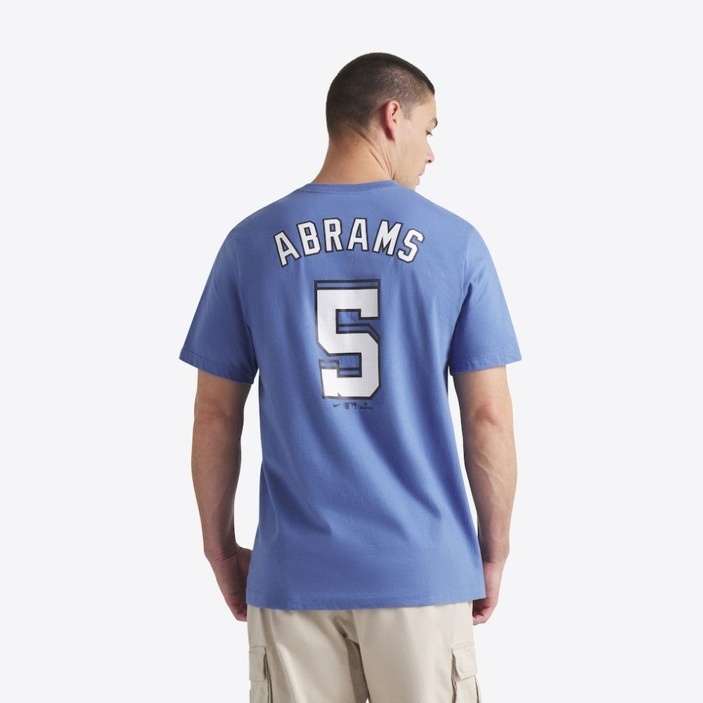 CJ Abrams Washington Nationals 2025 City Connect Fuse Name & Number T-Shirt - Blue | Nike