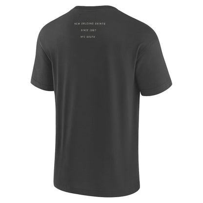 New Orleans Saints Elements Weathered Tonal Future Ground T-Shirt - Charcoal discount