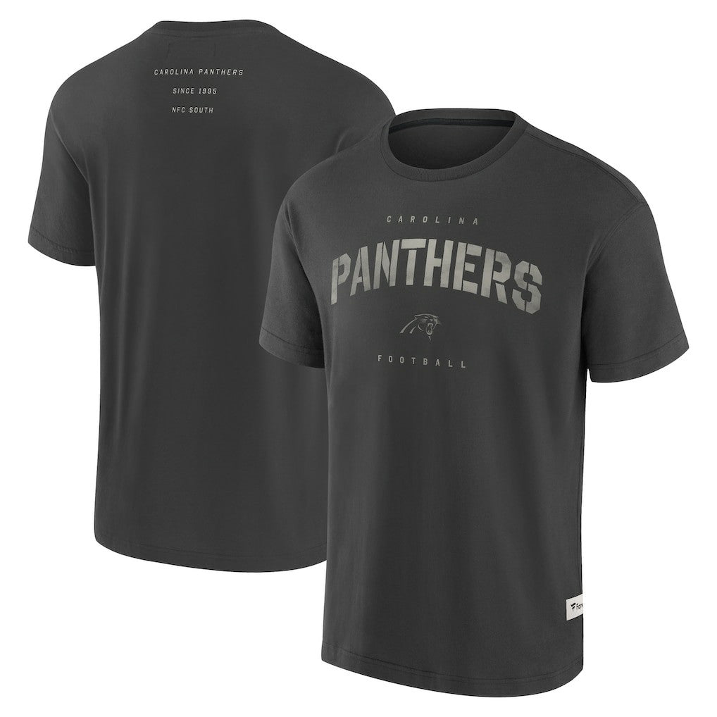 Carolina Panthers Elements Weathered Tonal Future Ground T-Shirt - Charcoal online