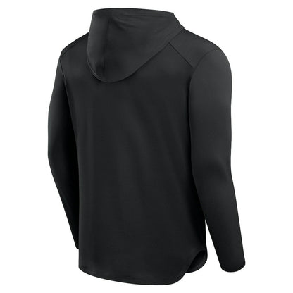 Minnesota Vikings Front Office Power Mono Long Sleeve Hoodie T-Shirt - Black sale