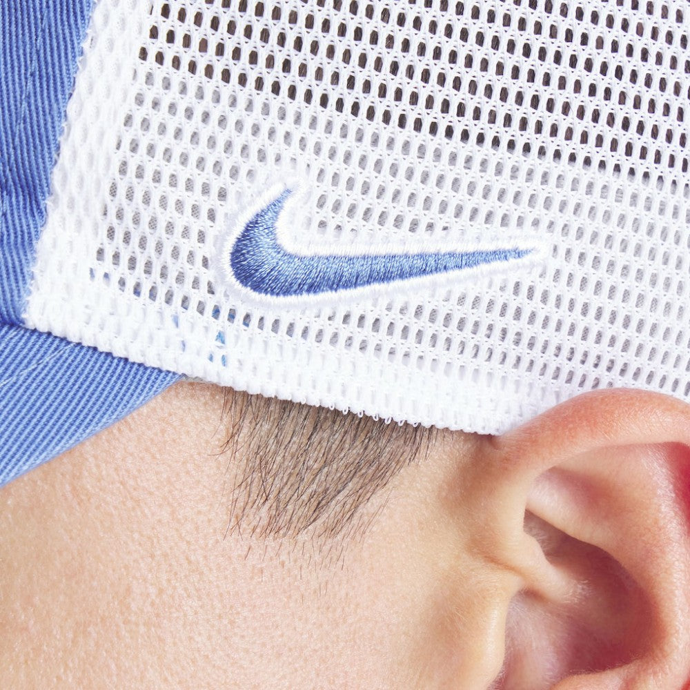 Washington Nationals Unisex 2025 City Connect Club Trucker Adjustable Hat - Blue/White | Nike