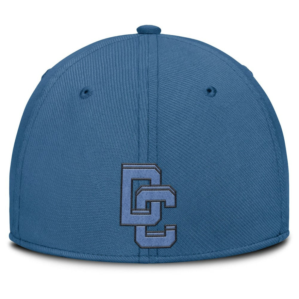 Washington Nationals 2025 City Connect Rise Swoosh Performance Flex Hat - Blue | Nike