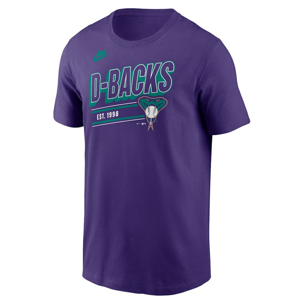 Arizona Diamondbacks Cooperstown Collection Retro T-Shirt - Purple | Nike