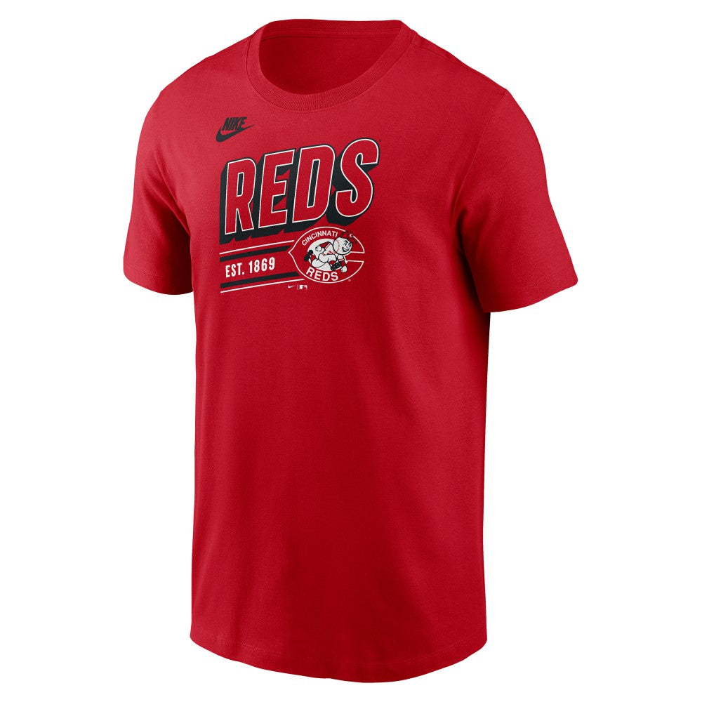 Cincinnati Reds Cooperstown Collection Retro T-Shirt - Red | Nike