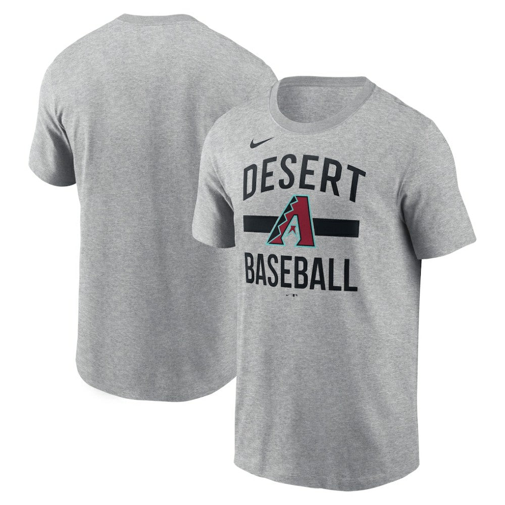 Arizona Diamondbacks  Arched T-Shirt - Heather Gray | Nike