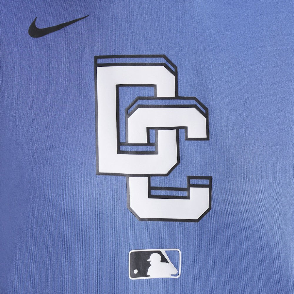 Washington Nationals Women's 2025 City Connect Authentic Collection Therma-FIT Hoodie - Blue | Nike