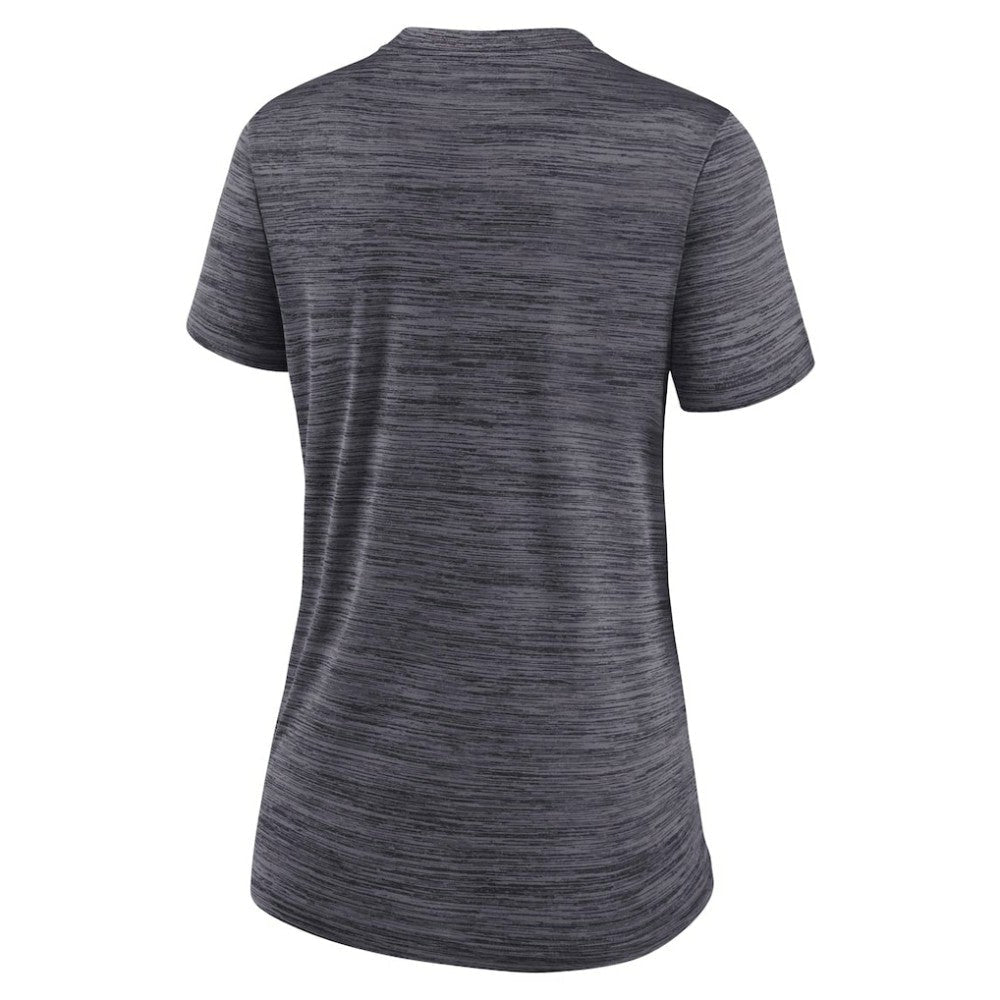 Miami Marlins Women's Authentic Collection Velocity Dri-FIT T-Shirt - Black | Nike