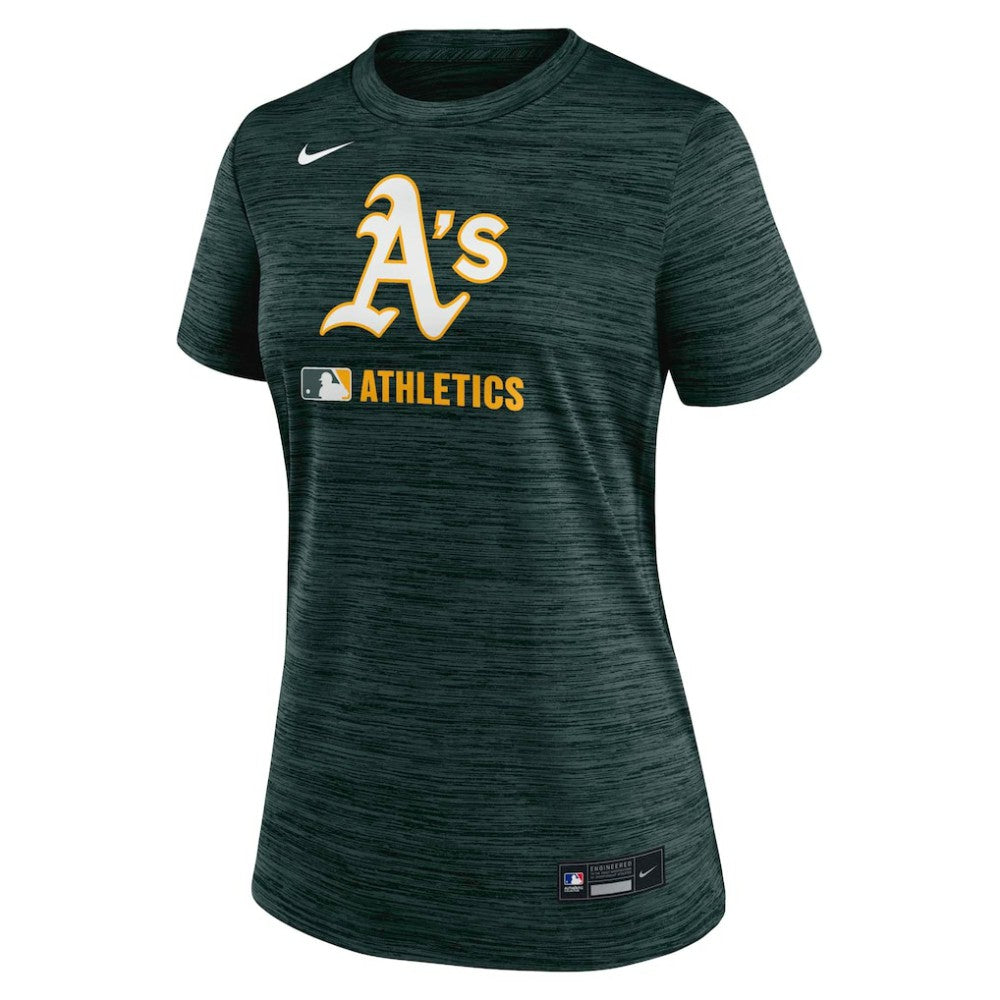 Athletics Women's Authentic Collection Velocity Dri-FIT T-Shirt - Green | Nike
