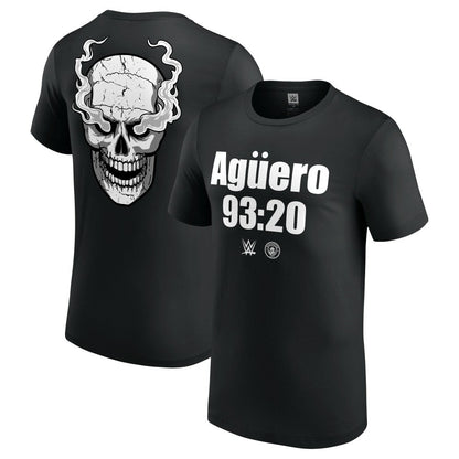 "Stone Cold" Steve Austin WWE x Manchester City Aguero 93:20 T-Shirt - Black shop
