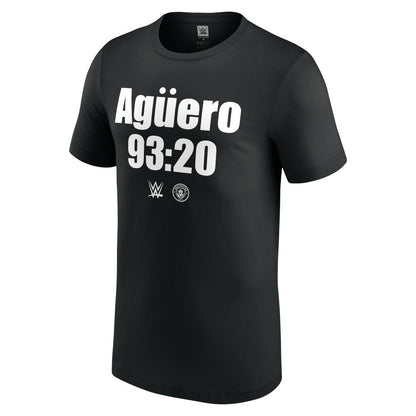 "Stone Cold" Steve Austin WWE x Manchester City Aguero 93:20 T-Shirt - Black shop