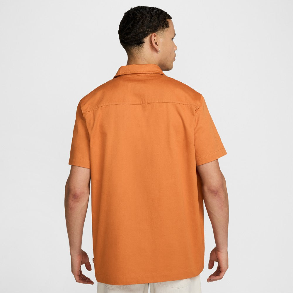 Club America CA x CA Woven Button-Down Shirt - Burnt Orange | Nike sale