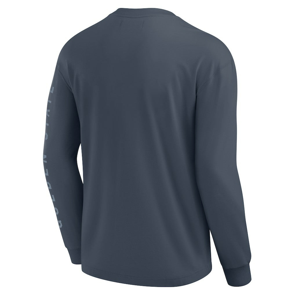 Golden State Warriors Elements Future Ground Tonal Info Long Sleeve T-Shirt sale - Blue | Fanatics discount