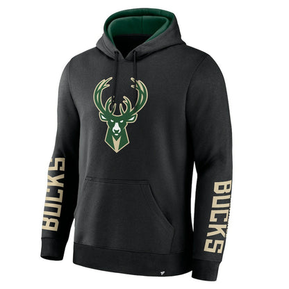Milwaukee Bucks Legacy Guard Pullover Hoodie - Black | Fanatics cheap
