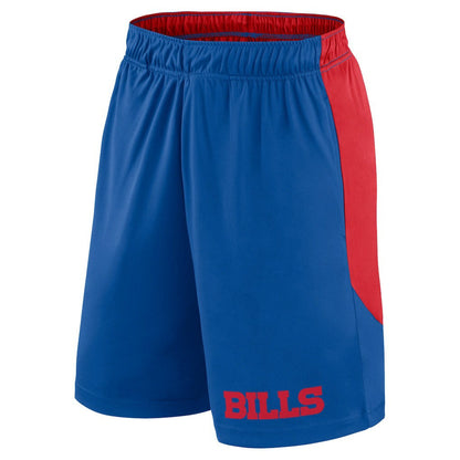 Buffalo Bills Big & Tall Launch Shorts - Royal/Red cheap