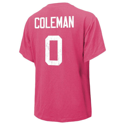 Keon Coleman Buffalo Bills Majestic Threads Women's Name & Number T-Shirt - Pink sale